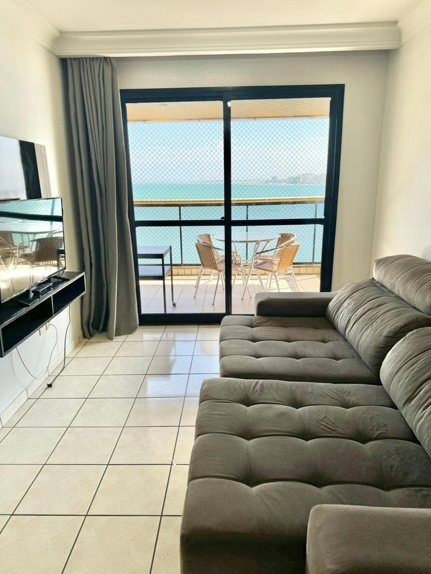 Praia Do Morro - Apt. Canto Nobre, Frente Total Para O Mar, 4 Quartos 1 Vaga De Garagem, 2 Banheiros Guarapari Ngoại thất bức ảnh